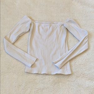 Hollister Off-The-Shoulder Longsleeve